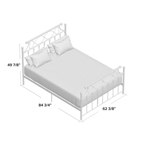 Laurel Foundry Modern Farmhouse Gerri Metal Queen Standard Bed